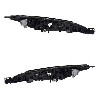 New Pair Of Daytime Running Lights Compatible With Nissan Rogue 1.5L 2.5L 2021 2022 2023 By Part