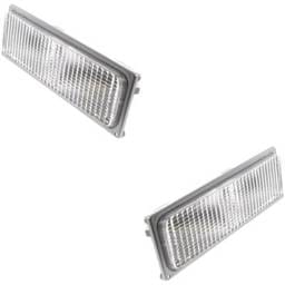 New Pair Of Daytime Running Lights Compatible With Chevrolet Gmc 1990 1991 1992 1993 By Part Numbers
