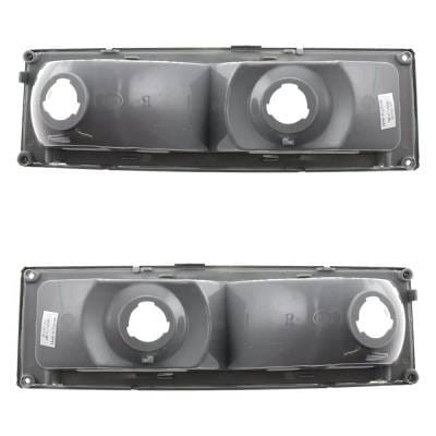 New Pair Of Daytime Running Lights Compatible With Chevrolet Gmc 1990 1991 1992 1993 By Part Numbers thumbnail 7