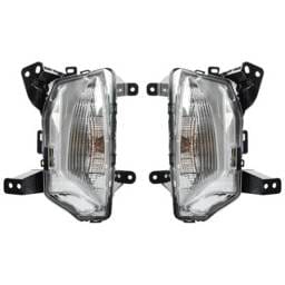 New Pair Of Daytime Running Lights Compatible With Chevrolet Equinox 1.5L 2022 2023 2024 By Part
