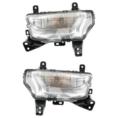 New Pair Of Daytime Running Lights Compatible With Chevrolet Equinox 1.5L 2022 2023 2024 By Part thumbnail 3