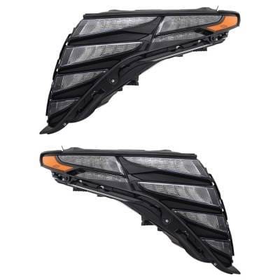New Pair Of Daytime Running Lights Compatible With Hyundai Tucson 2.5L 2022 2023 2024 By Part thumbnail 3