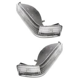 New Pair Of Daytime Running Lights Compatible With Jeep Grand Cherokee 4.0L 5.2L 1993 1994 1995 1996