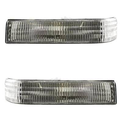 New Pair Of Daytime Running Lights Compatible With Jeep Grand Cherokee 4.0L 5.2L 1993 1994 1995 1996 thumbnail 2