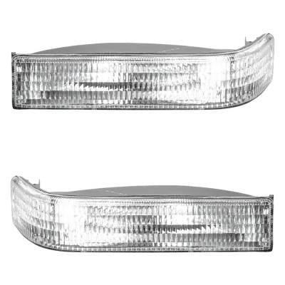 New Pair Of Daytime Running Lights Compatible With Jeep Grand Cherokee 4.0L 5.2L 5.9L 1997 1998 By