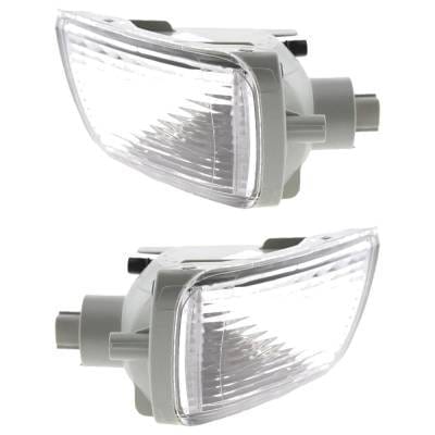 New Pair Of Daytime Running Lights Compatible With Toyota 4Runner 4.0L 4.7L 2003 2004 2005 By Part