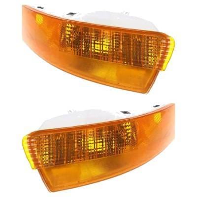 New Pair Of Daytime Running Lights Compatible With Chevrolet Camaro 3.4L 3.8L 5.7L 1993-2002 By Part thumbnail 3