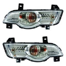 New Pair Of Daytime Running Lights Compatible With Chevrolet Traverse 3.6L 2009 2010 2011 2012 By
