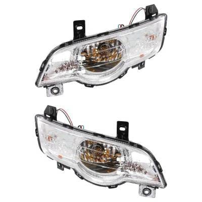 New Pair Of Daytime Running Lights Compatible With Chevrolet Traverse 3.6L 2009 2010 2011 2012 By thumbnail 3