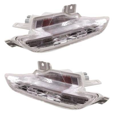 New Pair Of Daytime Running Lights Compatible With Honda Insight 1.3L 2010 2011 By Part Numbers thumbnail 5
