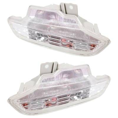 New Pair Of Daytime Running Lights Compatible With Honda Insight 1.3L 2010 2011 By Part Numbers thumbnail 7