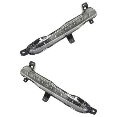 New Daytime Running Lights Compatible With Hyundai Sonata 1.6L 2.0L 2.4L 2015 2016 2017 By Part thumbnail 5