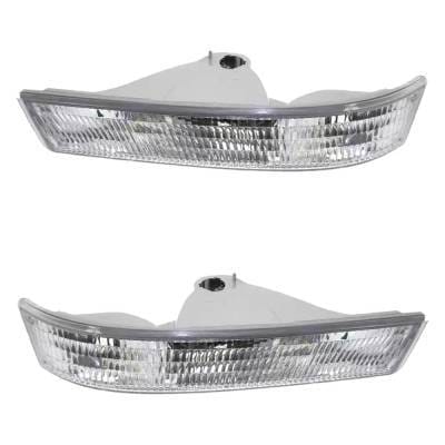 New Pair Of Daytime Running Lights Compatible With Chevrolet Gmc Astro Safari 4.3L 1995-2005 By Part thumbnail 7