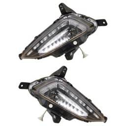 Drl Assembly Compatible With 2016-2018 Hyundai Tucson 2.0L 2.4L I4 181Hp Replaces Hy2592168