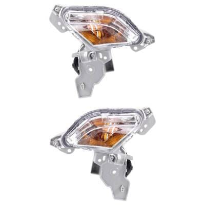 New Pair Of Daytime Running Lights Compatible With Mazda Cx-3 2016 2017 2018 2019 2020 2021 By Part