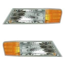 New Pair Of Daytime Running Lights Compatible With Jeep Patriot 2.0L 2.4L 2007-2017 By Part Numbers
