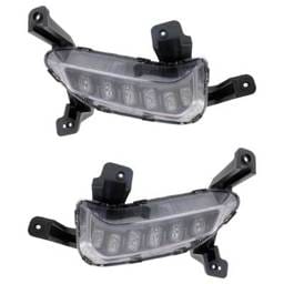 Drl Assembly Compatible With 2017-2018 Hyundai Elantra 2.0L 1.4L I4 128Hp Replaces Hy2562103