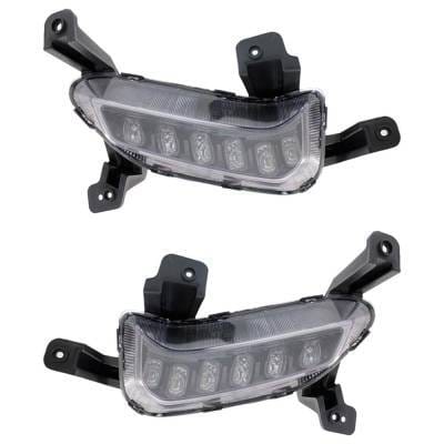 Drl Assembly Compatible With 2017-2018 Hyundai Elantra 2.0L 1.4L I4 128Hp Replaces Hy2562103