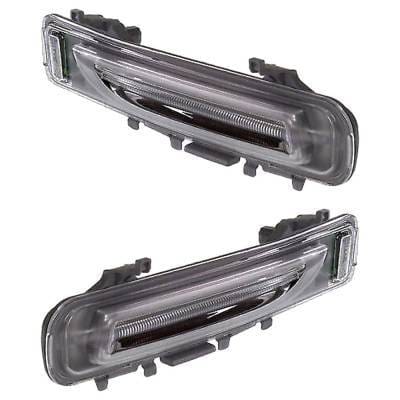 New Pair Of Daytime Running Lights Compatible With Ford Edge 2.0L 3.5L 3.7L 2011-2014 By Part thumbnail 5