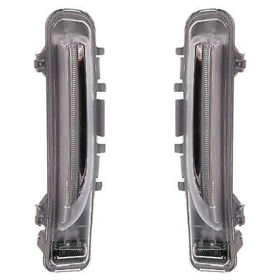 New Pair Of Daytime Running Lights Compatible With Ford Edge 2.0L 3.5L 3.7L 2011-2014 By Part thumbnail 7