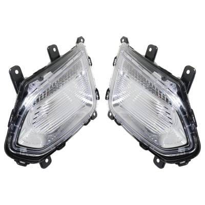 New Pair Of Daytime Running Lights Compatible With Chevrolet Equinox 2.4L 3.6L 2016 2017 By Part thumbnail 3