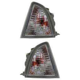New Pair Of Daytime Running Lights Compatible With Toyota Prius C 1.5L 2012 2013 2014 By Part