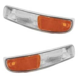 New Pair Of Daytime Running Lights Compatible With Chevrolet 1999 2000 2001 2002 2003 2004 2005 2006