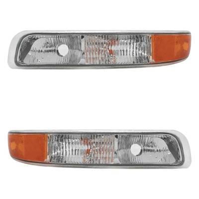 New Pair Of Daytime Running Lights Compatible With Chevrolet 1999 2000 2001 2002 2003 2004 2005 2006 thumbnail 2