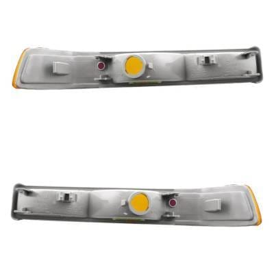 New Pair Of Daytime Running Lights Compatible With Chevrolet Blazer S10 1998 1999 2000 2001 2002
