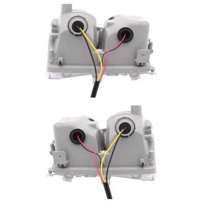 New Pair Of Daytime Running Lights Compatible With Toyota Prius Plug-In Prius 1.8L 2012-2015 By Part thumbnail 3