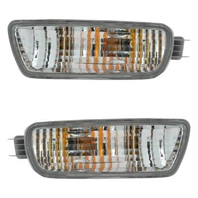 New Pair Of Daytime Running Lights Compatible With Toyota Tacoma 2.4L 2.7L 3.4L 2001-2004 By Part thumbnail 5