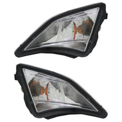 New Pair Of Daytime Running Lights Compatible With Scion Fr-S 2.0L 2013 2014 2015 2016 By Part