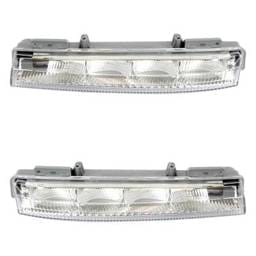 Drl Assembly Compatible With 2012-2016 Mercedes-Benz C250 C300 C350 E350 E550 E63 Amg Slk250 Slk350