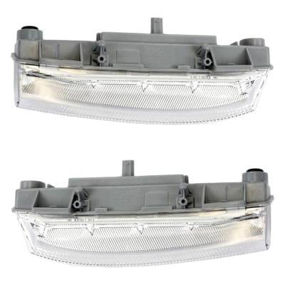 Drl Assembly Compatible With 2012-2016 Mercedes-Benz C250 C300 C350 E350 E550 E63 Amg Slk250 Slk350 thumbnail 9