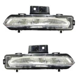 New Pair Of Daytime Running Lights Compatible With Buick Enclave 3.6L 2013 2014 2015 2016 2017 By