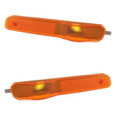 New Pair Of Daytime Running Lights Compatible With Saturn Sl1 Sl2 Sl Sw2 1.9L 2000 2001 2002 By Part