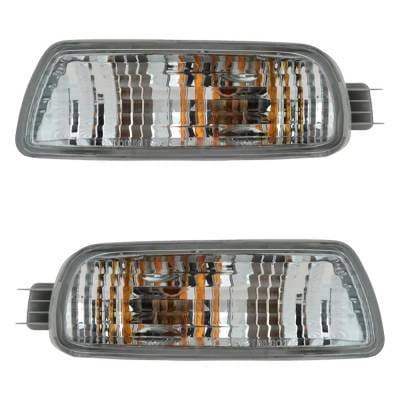 New Pair Of Daytime Running Lights Compatible With Toyota Tacoma 2.4L 2.7L 3.4L 2001-2004 By Part