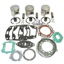 New 81.50Mm Bore .5Mm Over Top End Rebuild Kit Compatible With Tiger Shark Ts-R 1000Cc Daytona