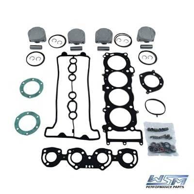 New 76.15Mm Bore Top End Rebuild Kit Compatible With Yamaha Vx Ar 210 V1 Sx 210 Vx Deluxe Vx Sport