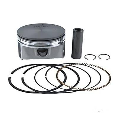 New 4.030" Bore 0.030" Over Piston Kit Compatible With Mercury Pro Xs 15 Spline 150 Hp 2011-2021 By