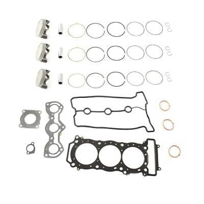New 82Mm Bore Top End Rebuild Kit Compatible With Yamaha Ex Deluxe Vx Jet Blaster Ex Sport 210 Fsh