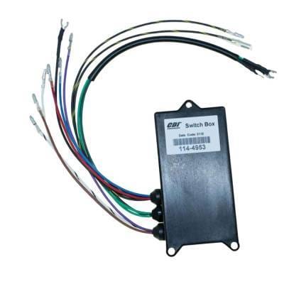 New Switch Box Compatible With Chrysler/Force Mariner Mercury 3 Cyl 3.375 Bore Sport Jet 90 Hp 3 Cyl