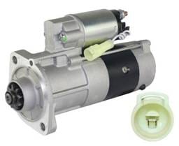 12V Starter Motor Compatible With Carrier Transicold X2-2500 X2-2100 X4-7500 X4-7300 Genesis 1000