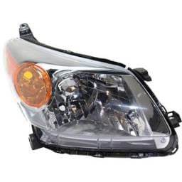 Headlight Compatible With 2013-2014 Scion Xd 1.8L I4 Right Passenger Side Halogen Reps100339q 128Hp