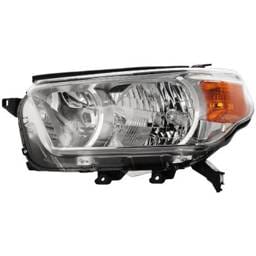 Headlight Compatible With 2010-2013 Toyota 4Runner 4.0L V6 Left Driver Side Halogen Rept100198q