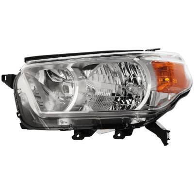 Headlight Compatible With 2010-2013 Toyota 4Runner 4.0L V6 Left Driver Side Halogen Rept100198q