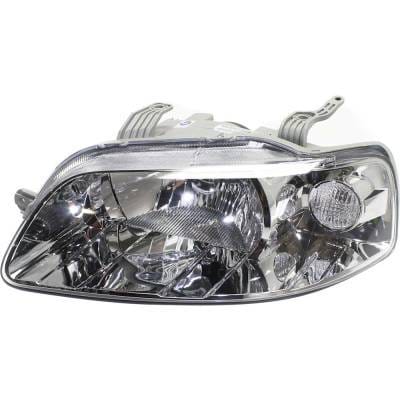 Headlight Compatible With 2004-2008 Chevrolet Aveo Wave5 Wave Left Driver Side Halogen Repcv100102