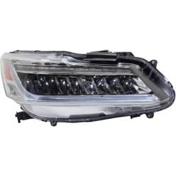 Headlight Compatible With 2017 Honda Accord 2.4L 3.5L I4 K24w J35y Lfa Right Passenger Side Led