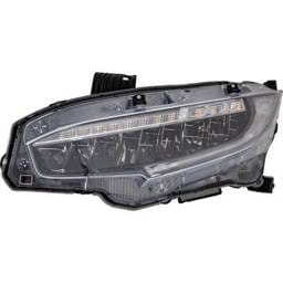 Headlight Compatible With 2019 Honda Civic 2.0L 1.5L I4 K20c2 L15b7 K20c1 Left Driver Side Led