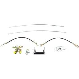 New Black Handle Tailgate Lock Compatible With Ford F-Super Duty Xlt 8 Cyl 7.5L F-350 Custom 6 Cyl